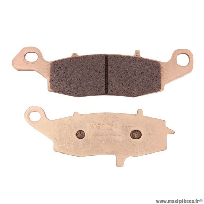 Plaquette de frein marque Carbone Lorraine pour moto kawasaki 650 er-6n après 2006, 650 versys après 2007, 1100 zephir après 1997, vn 1500 avant / suzuki gsx 600 f, 650 v-strom avant (1 jeu de 2 plaquettes) (2384 a3+ touring metal fritte)