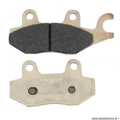 Plaquette de frein marque Carbone Lorraine pour moto triumph 750-900-1000-1200 daytona ar 955-1050 tiger ar / kawasaki 250-300 ninja av-ar / cagiva 1000 navigator ar (1 jeu de 2 plaquettes) (2326 a3+ touring metal fritte)