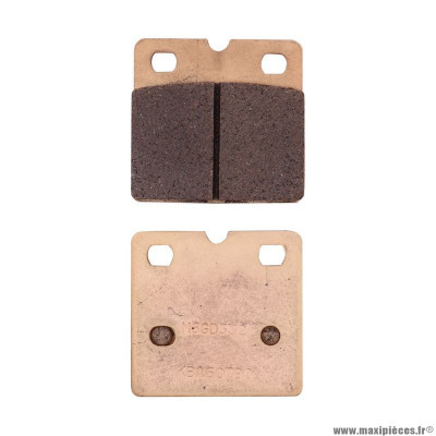 Plaquette de frein marque Carbone Lorraine pour moto bmw k 100 lt-rs ar r 1100 rs ar r65 r80 av / moto-guzzi 1000-1100 california av+ar 1000 le-mans av+ar / ducati 750 ss av+ar (1 jeu de 2 plaquettes) (2332 a3+ touring metal fritte)