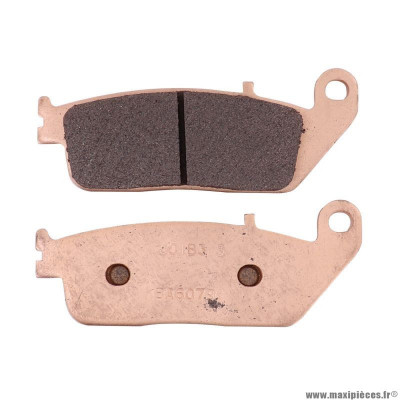 Plaquette de frein marque Carbone Lorraine pour moto honda 750-950-1000 vfr 1100 paneuropean 1300 ctx 680 dn-01 / triumph 900 tiger-victory 1731 hammer vegas / yamaha 1670 mt-01 > 2007 ar (1 jeu de 2 plaquettes) (2313 rx3 touring metal fritte
