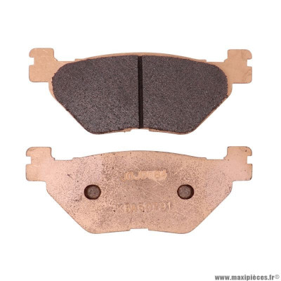 Plaquette de frein marque Carbone Lorraine pour moto yamaha 900 tdm > 2002 ar 1200 xt z super tenere > 2010 ar 1300 fjr > 2001 ar 1700 v-max > 2009 ar (1 jeu de 2 plaquettes) (1084 rx3 touring metal fritte)