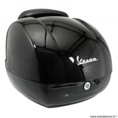 Top-case 36l origine piaggio pour maxi-scooter 125-250-300 vespa gts super après 2009 noir 94