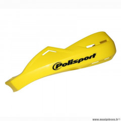 Protege main moto marque Polisport version ferme evolution integral jaune suzuk (fixation universelle)