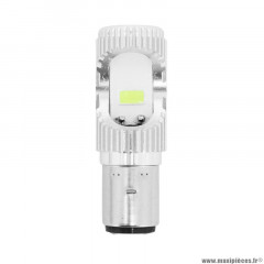 Ampoule à led 12v 10w culot ba20d 1200 lumens 3000-8500k éclairage blanc smd avec radiateur (code-phare) marque Replay