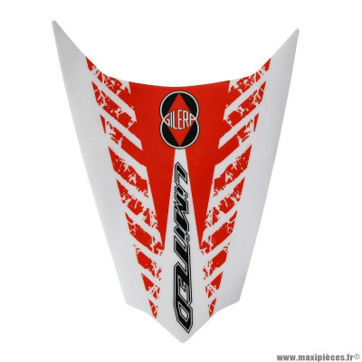 Logo garde boue arrière origine piaggio pour 50 à boite 50 gilera smt 2012-2017 limited (2H001874)