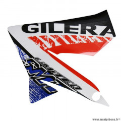 Logo aile avant gauche origine piaggio pour 50 à boite 50 gilera smt 2012-2017 limited (2H001869)