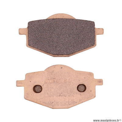 Plaquette de frein marque Carbone Lorraine pour moto yamaha 125 dt 1985-2007 av 125 tdr 1993-2003 ar 400-600 xt ar 125-250 yz > 1988 ar 600 tt 1985-1988 av 600 xtz 1991-1998 ar (1 jeu de 2 plaquettes) (2284 s4)