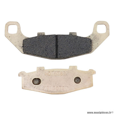 Plaquette de frein marque Carbone Lorraine pour moto kawasaki 250-500 ex 400 gpx 400-500 gpz 550-750 zephir 400 zr av 400 zx-4 av-ar / suzuki 250 zxr av-ar 1100 gsx ar (1 jeu de 2 plaquettes) (2389 a3+ touring metal fritte)