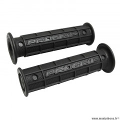 Revêtements poignées marque ProGrip atv 726 double densite noir 125mm (quad-jetski diamètre 22-22)