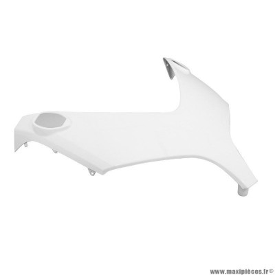 Carénage-dessus tablier avant pour maxi-scooter yamaha 500 tmax 2001-2007 blanc brillant (partie superieure) style origine