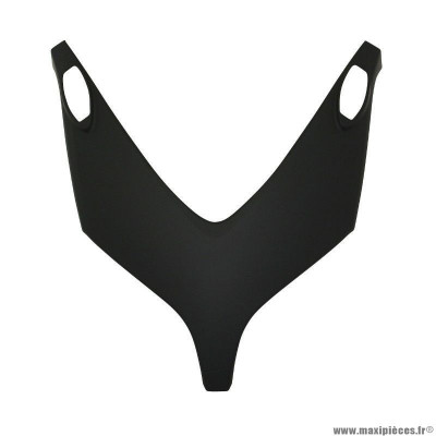 Carénage-dessus tablier avant pour maxi-scooter yamaha 500 tmax 2001-2007 noir mat (partie superieure) style origine