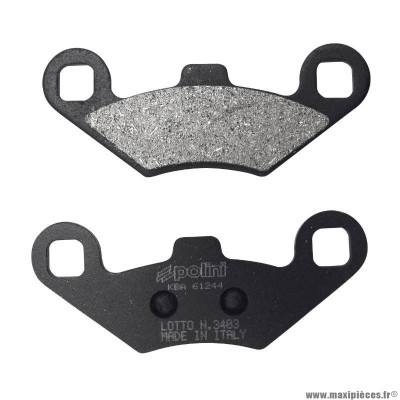 Plaquette de frein marque Polini pour maxi-scooter peugeot 400 metropolis avant (174.0157) (original)