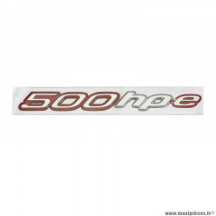Logo ''500hpe'' origine piaggio pour maxi-scooter 500 mp3 maxi sport après 2018 (2H002531)