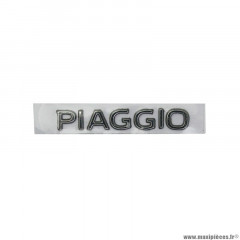 Logo ''piaggio'' central sur aile arrière origine piaggio pour scooter 50 zip 4t après 2018 e4 (2H002014)