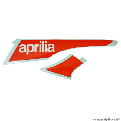 Logo spoiler gauche origine piaggio pour scooter aprilia 50 sr après 2018 (2H002028)