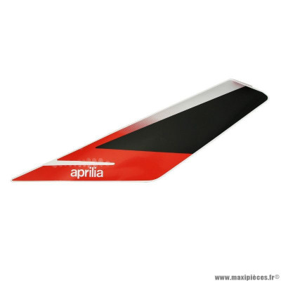 Logo face avant gauche origine piaggio pour scooter aprilia 50 sr motard après 2018 blanc 544-rouge 885-a (2H002293000A1)