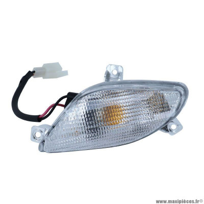 Clignotant avant gauche origine piaggio pour scooter 50-125 typhoon après 2018 / aprilia 50-125 sr motard après 2018