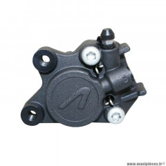 Etrier de frein avant pour scooter peugeot 50 xps après 2006, xp6 après 2006 / beta 50 rr 1997-2010, rk6 1997-2010 noir (ajp)