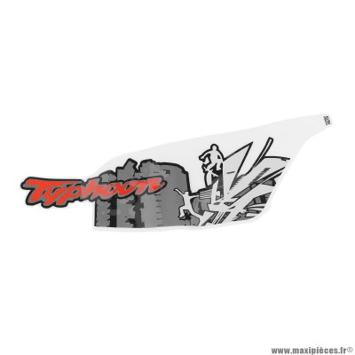Logo origine piaggio pour scooter 50 typhoon après 2018 vehicules blanc 544 ou jaune 979-a (2H002552000A2)