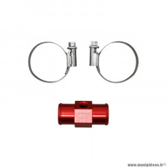 Adaptateur de refroidissement marque Voca Racing t-link 22mm 1-8'' couleur rouge