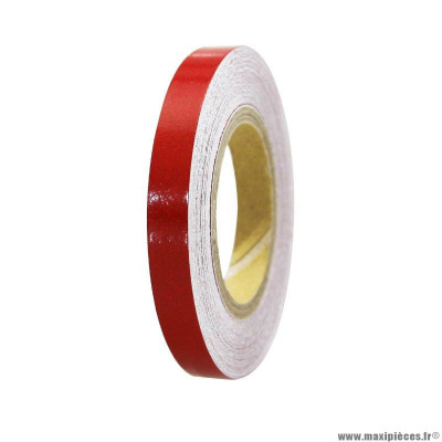 Liseret de jante marque Replay rouge 7mm 6m avec applicateur