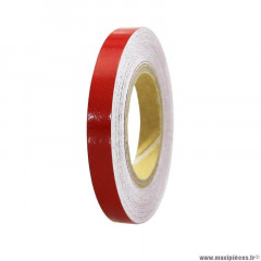 Liseret de jante marque Replay rouge 7mm 6m avec applicateur