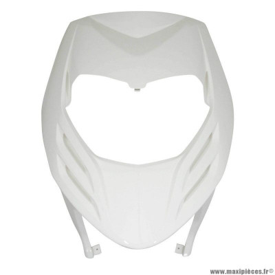 Face avant origine piaggio pour scooter 50 typhoon après 2018 / aprilia 50 sr motard après 2018 blanc 544 (SB003140000BR)