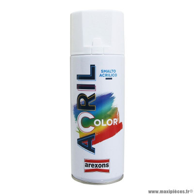 Bombe de peinture marque Arexons acrylique orange ral 2002 (peugeot 103-cadre ktm / honda 83) (aérosol 400 ml) (3940)