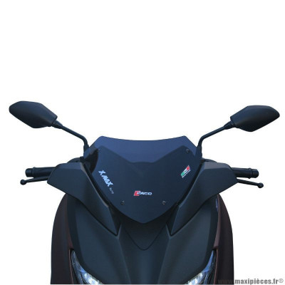 Bulle-saute vent pour maxi-scooter yamaha 125-300-400 xmax après 2017 fumé marque Faco