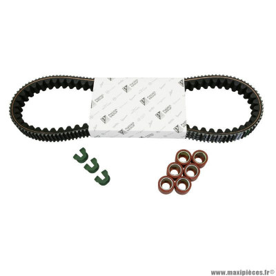 Kit transmission (courroie galets guides) origine piaggio pour maxi-scooter 300 mp3 yourban > 201118 x7 > 2008 vespa gts > 2010 vespa gtv / gilera 250-300 nexus > 2010 / aprilia 250-300 atlantic sr-max > 2011 (1r000447)