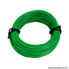 Fil électrique 1,00mm2 12-10 multibrin vert (50m)