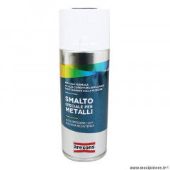 Bombe de peinture marque Arexons smalto spécial metal satin noir intense mat ral 9005 aérosol 400 ml (3850)