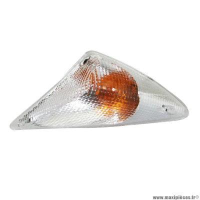 Clignotant pour scooter peugeot 50 speedfight 1 transparent avant droit