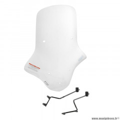Pare brise origine piaggio pour maxi-scooter 300-350-400-500 mp3 après 2014 transparent haut 870mm