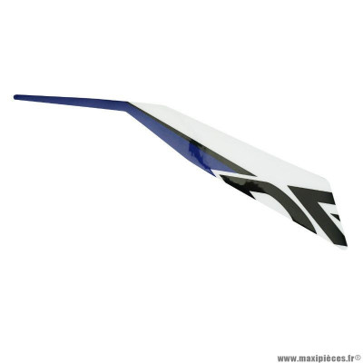 Logo gauche de garde boue avant origine piaggio pour 50 à boite gilera 50 smt drifting après 2019 (2H003162)