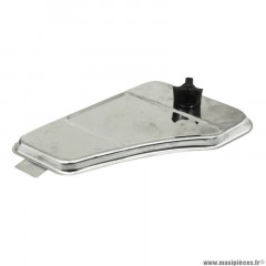 Porte de boite à outils pour mobylette peugeot 103 sp gauche chrome avec bouton