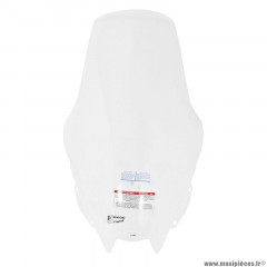 Pare-brise origine piaggio pour maxi-scooter 300 mp3 hpe après 2019 haut transparent