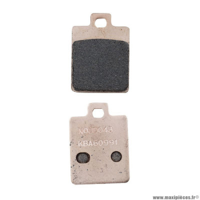 Plaquette de frein marque Carbone Lorraine pour scooter piaggio 50 zip 2t-4t > 2006 liberty 2t av > 1997 liberty 4t av > 2000 vespa lx 2t av > 2005 vespa lx 4t av > 2005 zip av 1996-1999 (1 jeu de 2 plaquettes) (304