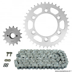 Kit chaine pour moto ducati 600 monster 1993-1994 520 15x38 (diamètre couronne 100-124-11) (démultiplication origine) marque Afam