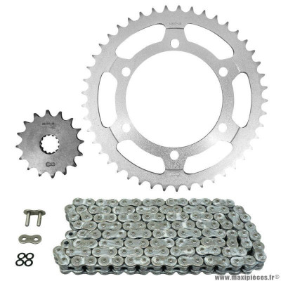 Kit chaine pour moto suzuki 600 gsx r 1997 525 16x45 (diamètre couronne 120-140-10.5) (démultiplication origine) marque Afam