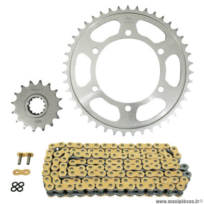 Kit chaine pour moto yamaha 700 tracer 2016-2020 (démultiplication origine) marque Afam
