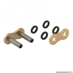 Attache rivets axe creux 520 or (type chaine a520xhr2-g) (démultiplication origine) (mrs a520xhr2-g) marque Afam