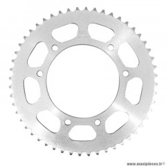 Couronne pour 50 à boite aprilia 50 rx 2006-2017 / derbi 50 senda x race 2004-2011 / gas gas 50 sm rookie 2001-2005 / rieju 50 mrt après 2009, 50 rs3 2011-2016 420 52 dents (diamètre 105-125-8.5) marque Afam