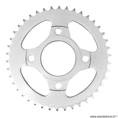 Couronne pour 50 à boite kymco 50 kpw 2013-2014 / mash 125 seventy five 2014-2016, 125 scrambler 2014-2016 / brixton 125 bx après 2018 / daelim 125 daystar 428 42 dents (diamètre 58-90-10.5) marque Afam