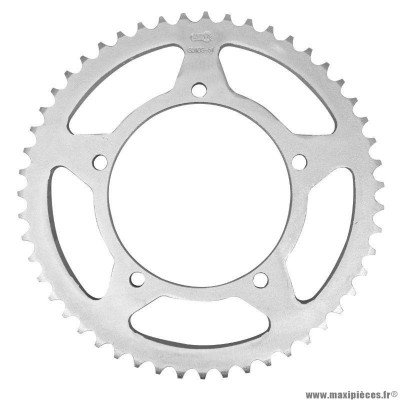 Couronne pour 50 à boite aprilia 50 mx 2003-2005, 50 rx 1995-2001 - generic 50 sm trigger 2006-2018 - yamaha 50 dt r supermotard après 2002 420 51 dents (diamètre 105-120-8.5) marque Afam