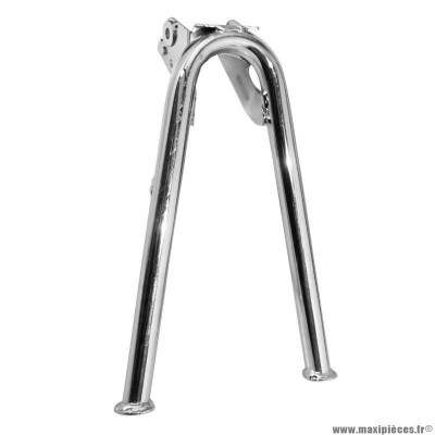 Béquille centrale pour mobylette peugeot 103 sp-mvl chrome (haut 295mm)