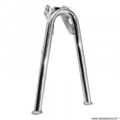 Béquille centrale pour mobylette peugeot 103 sp-mvl chrome (haut 295mm)