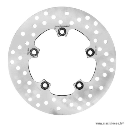 Disque de frein pour moto aprilia 1200 caponord après 2013 arrière, 1000 rsv r factory 2004-200 arrière / benelli 900 tornado tre 2003-2006 arrière (ext 220mm, int 102mm, 5 trous) (df5071a) (marque Newfren)