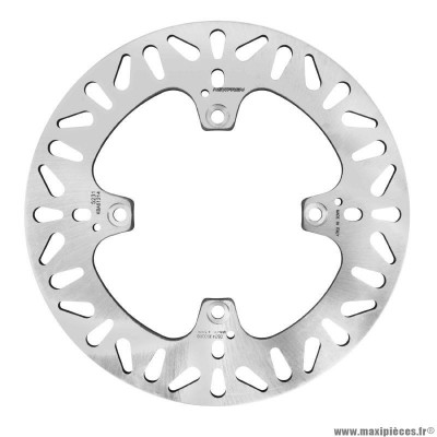 Disque de frein pour moto ducati 1100 monster abs 2009-2010 arrière, 848 streetfighter après 2012 arrière, 1000 multistrada s 2006-2009 arrière (ext 245mm, int 107.3mm, 4 trous) (df5231a) (marque Newfren)