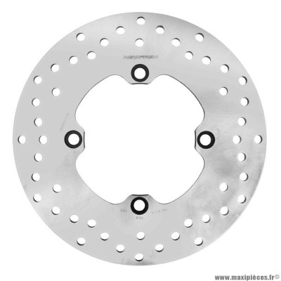 Disque de frein pour moto honda 600 xl v transalp 1991-1999 arrière, 300 forza après 2018 arrière, 900 cb hornet 2002-2007 arrière (ext 240mm, int 105mm, 4 trous) (df5005a) (marque Newfren)